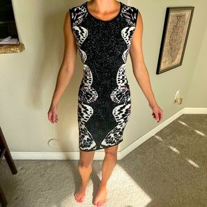 BCBG knit bodycon dress